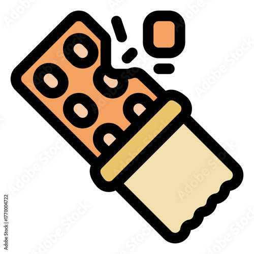 Chocolate bar icon