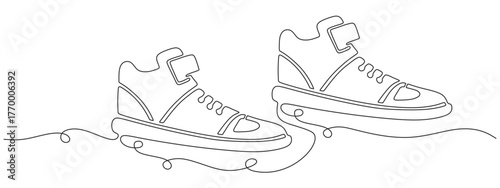 continuous line shoes 