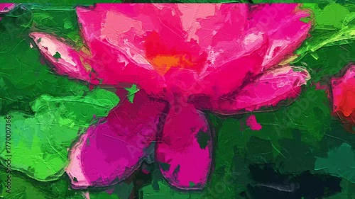 Various oil paintings, flowers, lake scenery, chrysanthemums, mountainous areas, lotus flowers, lotus leaves, forests, roses, peonies, flowers