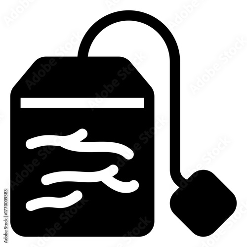 Tea bag icon