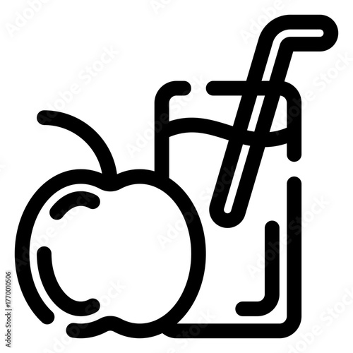Apple juice icon