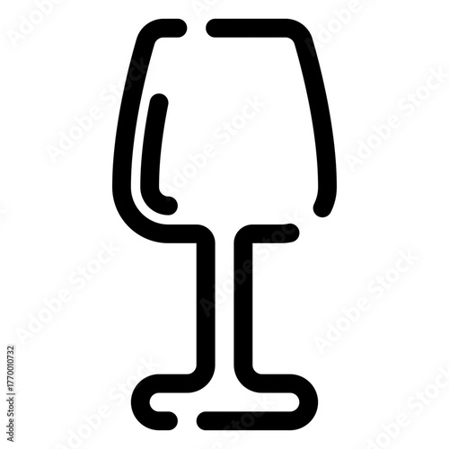 Wine glass icon