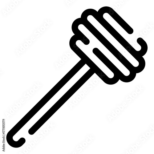 Honey dipper icon