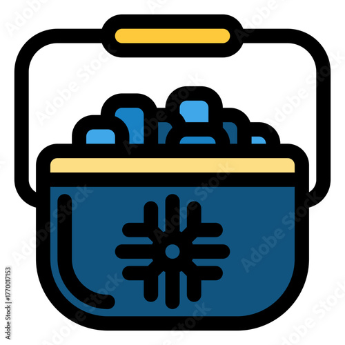 Ice bucket icon