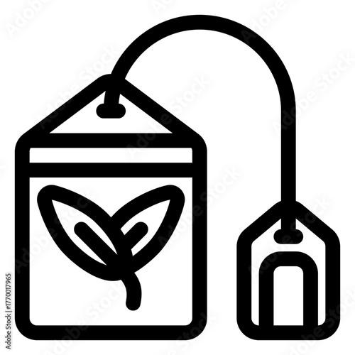 Tea bag icon