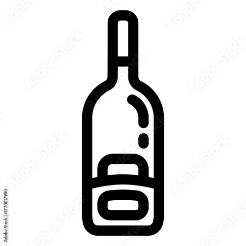 Wine bottle icon