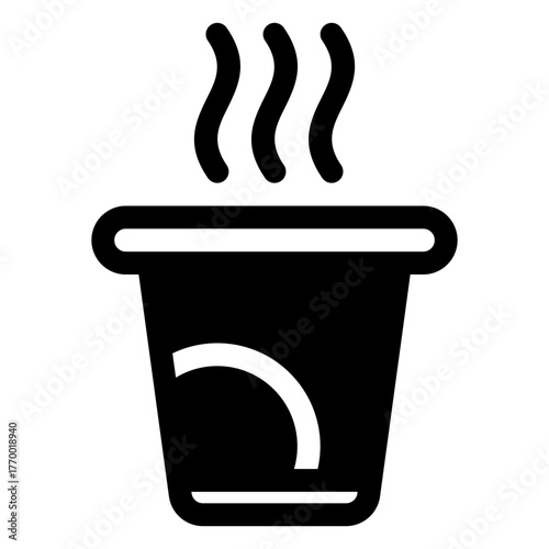 Hot cup icon