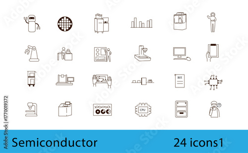 半導体のアイコン