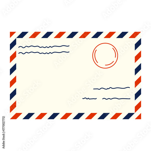Hand Drawn Letter Envelope Illustration