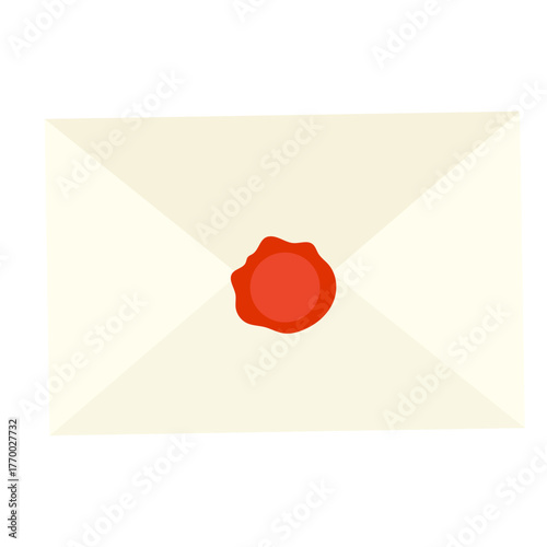 Hand Drawn Letter Envelope Illustration