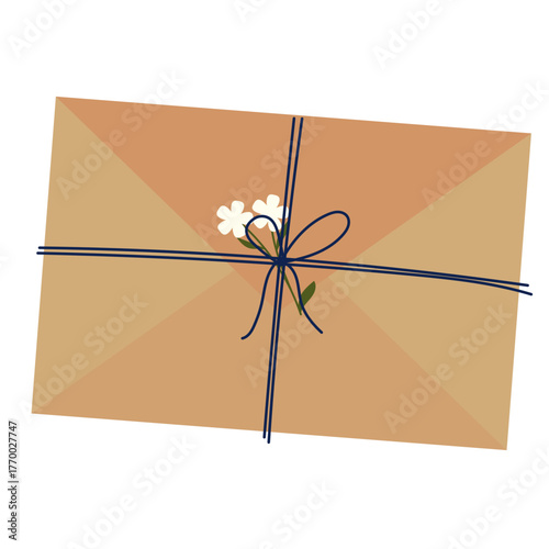 Hand Drawn Letter Envelope Illustration
