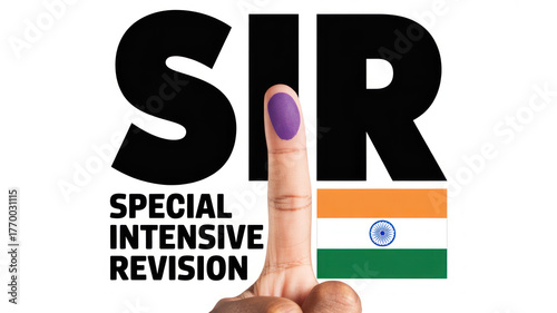 The new SIR Special intensive revision election process in India