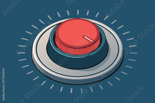 Macro perspective, tilted, glowing hydroponic timer knob, intricate wires, nutrient drips, ambient grow light, technological precision, advanced agricultural cultivation.