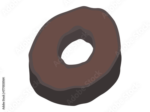 Black Olives for Oil Illustration
