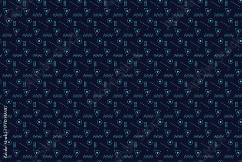 3670_Memphis Micro Motifs Seamless Pattern