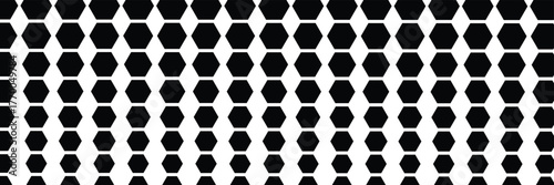 honeycomb seamless pattern vector design. Honeycomb pattern with hexagon mesh texture bee comb grid. Line grid of hexagons black and white seamless pattern. Honey sweet honeycomb pattern vector 