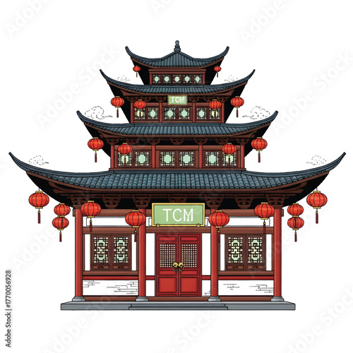 Dialysis Clinic Exterior with View of Treatment Room