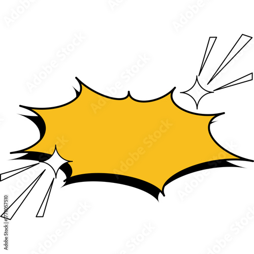 Comic Sale Discount Shape