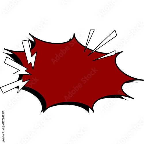 Comic Sale Discount Shape