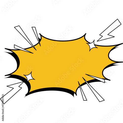 Comic Sale Discount Shape