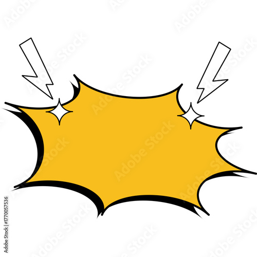 Comic Sale Discount Shape