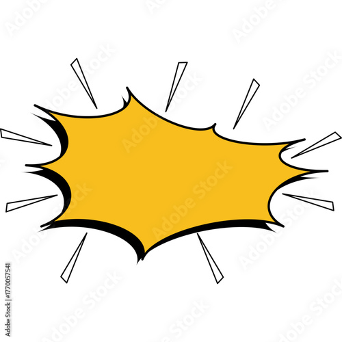 Comic Sale Discount Shape