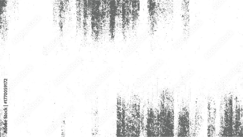 Abstract gray and white distressed textured background with speckles and rough patterns.