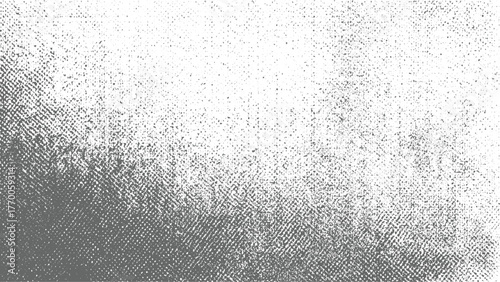 grey and white speckled texture with gradient effect from dense to sparse spots.