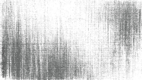 distressed gray textured background with woven pattern and scattered dots.