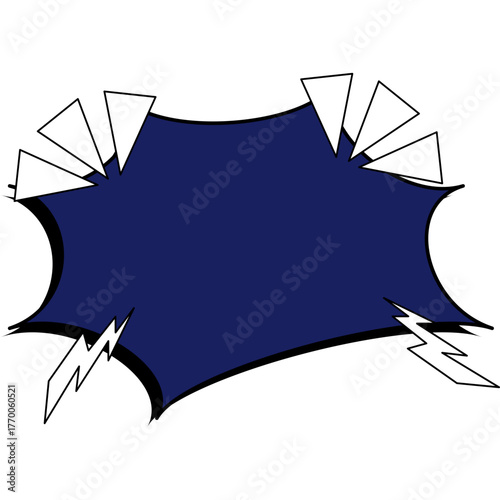 Comic Sale Discount Shape