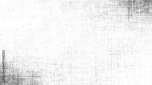 monochrome textured background with scattered dots and irregular lines creating distressed pattern.