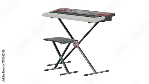 Tableau sur toile 3d rendering synthesizer