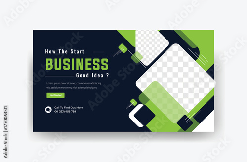 Digital Marketing Corporate Thumbnail Template design 