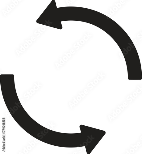 Refresh & Reload Icons – Circular Arrows, Recycle, Data Sync