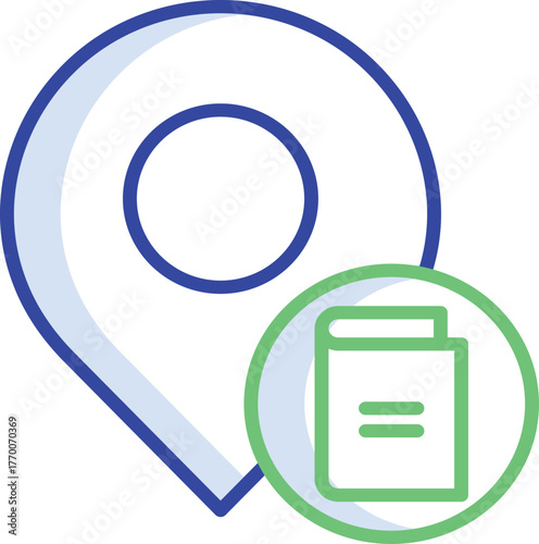 Abstract geometric shapes with vibrant color palette and clean lines