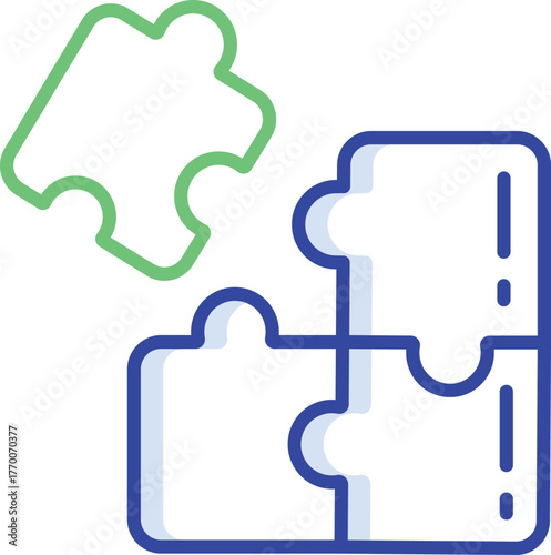 Abstract geometric pattern with interlocking shapes and vibrant colors