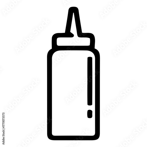 Condiment bottle icon
