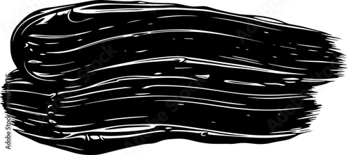 liquid midnight flow, a powerful artistic stroke of expression