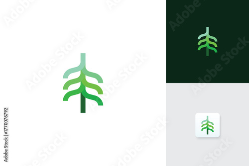 tree logo design vector template