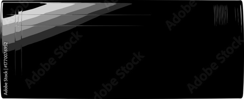 architectural dark beam frames bold ideas, a minimalist strength icon