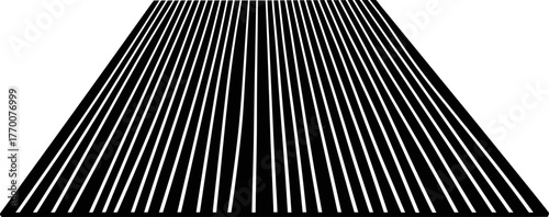 converging lines forge a future path, an abstract journey unfolds