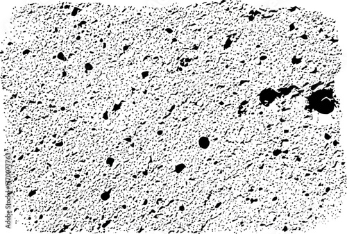 granular impact a raw, dynamic field of monochrome, expressive, dispersed specks