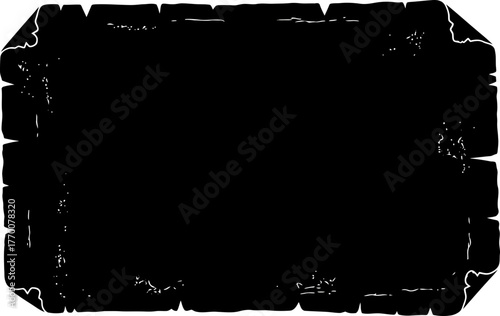 ancient scroll unfurls, revealing a dark, powerful, and mysterious message