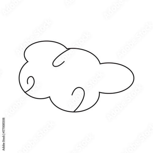 cloud ikon on with background