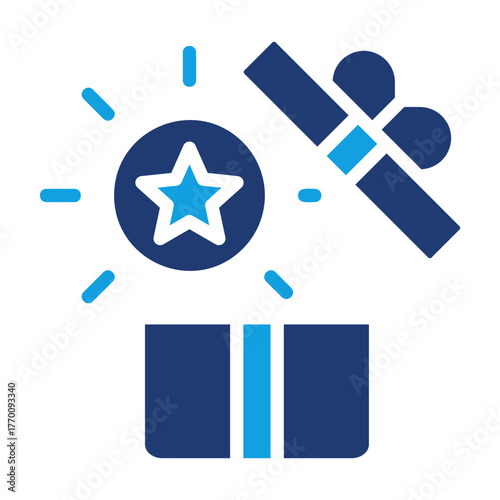 Bonus Blue Color Icon