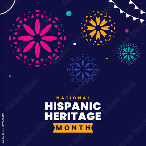 Colorful Hispanic Heritage Month Designs