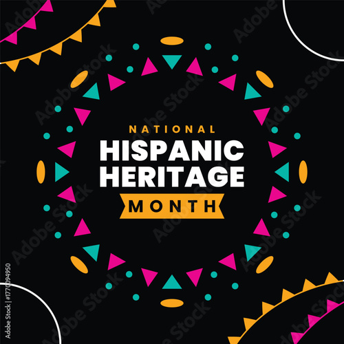 Colorful Hispanic Heritage Month Designs