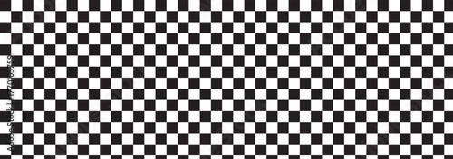 Checkered seamless pattern repeating banners of racing flag stripe speed texture, ideal for backgrounds, fabric and digital graphics. Racing cars and race car stripe, checkered flag, finish line.