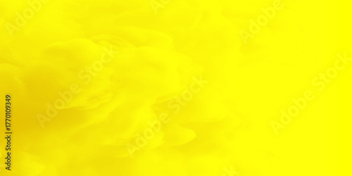 Abstract soft and cloudy Vibrant Swirls of Yellow and  Smoke, soft cloudy Luminous lime yellow smoke swirl abstract art with pastel yellow mixed color.