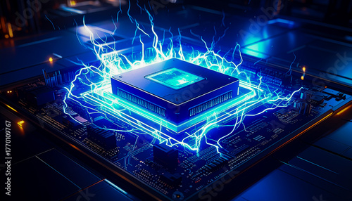 High performance central processing unit with powerful blue lightning
